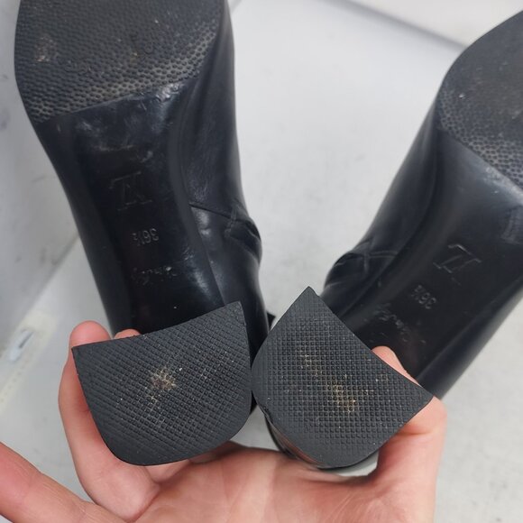 Louis Vuitton LV Madeleine Black Leather Ankle Boot - Picture 12 of 14